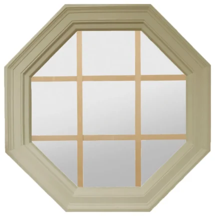 Large Four Season Town Light, Sand Poly, Low-E With Grille 2-9/16" Jamb