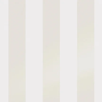Laura Ashley Lille Pearlescent Stripe Wallpaper, White