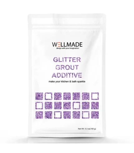Lavender Glitter Grout Additive 5.3oz/150g/bag