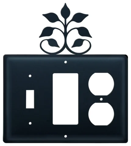 Leaf Fan Single Switch, GFI and Outlet Cover