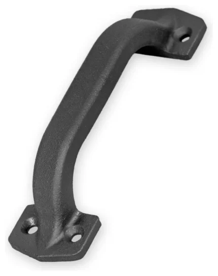Leatherneck Hardware FTDP8 8 Inch Tall Cast Iron Sliding Barn - Black