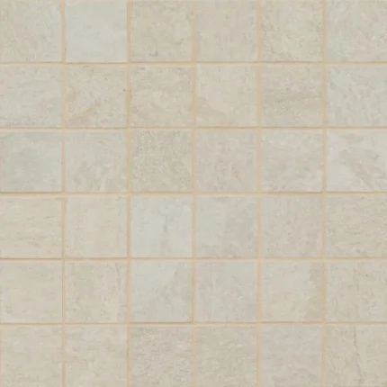 Legions Quartz White 12X12 Matte Porcelain Mosaic, 4x4 or 6x6 Sample