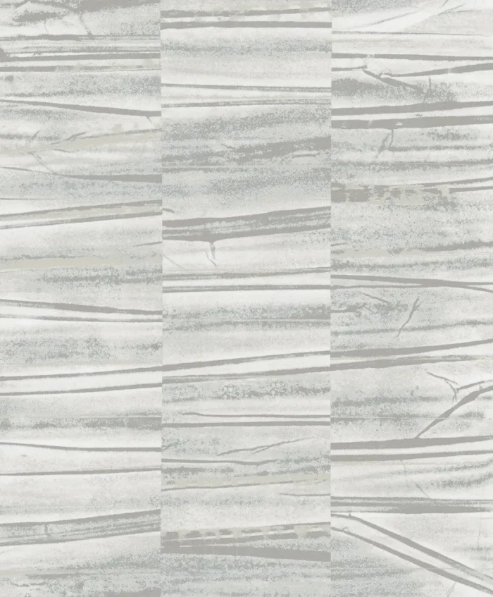 Lithos Slate Geometric Marble Wallpaper, Sample - Image 1