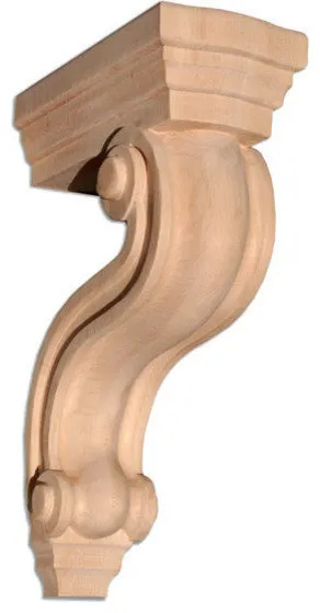 Los Angeles Counter Corbel, Alder, Large