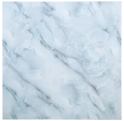 Marble Peel & Stick Wall Tiles, 11.8"x11.8", White IV, 12 Pieces