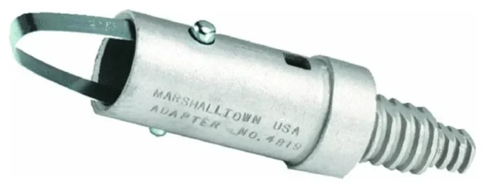 Marshalltown 14819 Cast Aluminum Male Threaded Adapter - Image 1