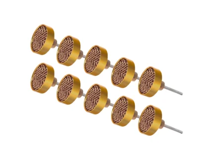 Mascot Hardware Chevron 1-3/5" Brown Cabinet Knob - Pack of 10