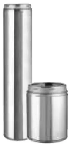 Metalbest 6UT-36 6" Inner Diameter - Ultra-Temp Class A Chimney - Stainless