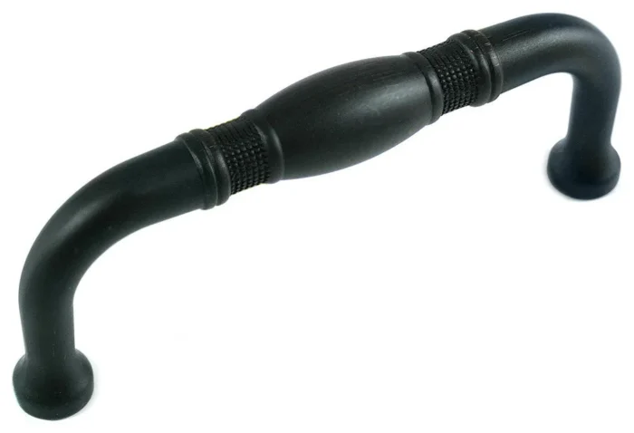 MNG Hardware 3" Bamboo Vanilla Pull - Oil Rubbed Bronze - Image 1