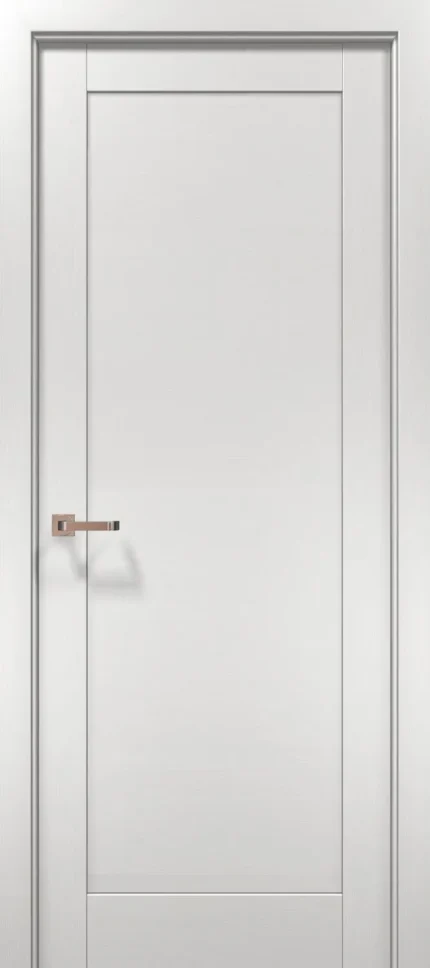 Modern Door & Hardware | Quadro 4111 White Ash | Solid Panel MDF Bedroom Hall ,