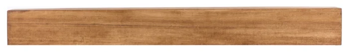 Modern Farmhouse Fireplace Mantels, Aged Oak, 48" L X 5.5" H X 6.25" D - Image 1