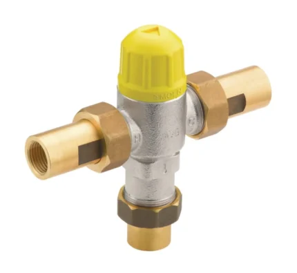 Moen 104451 Mixing Tee With 1/2" FIP or 3/8" Compression Fittings