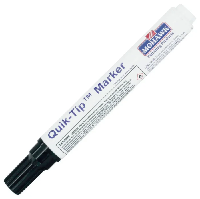 Mohawk Quik-Tip Touch Up Stain Marker, Quik Tip Marker Flat White - Image 1