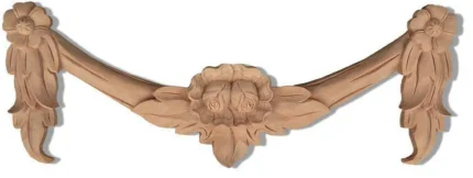 Monroe Medium Wood Carving, White Hardwood/Bass