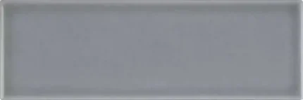 Morning Fog Glazed Handcrafted 4X12 Subway Tile, 4x4 Sample