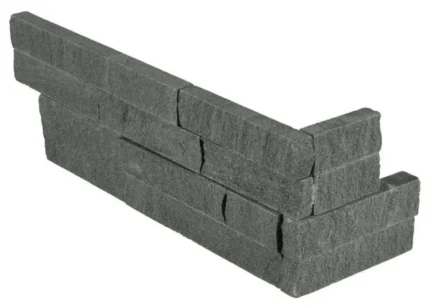 Mountain Bluestone Split Face Corner Ledger Panel, Sample