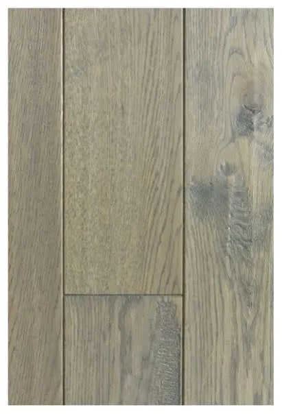 Mullican 235-CH-OA-5-M Chatelaine 5"W Handscraped Solid Oak - Weathered Stone