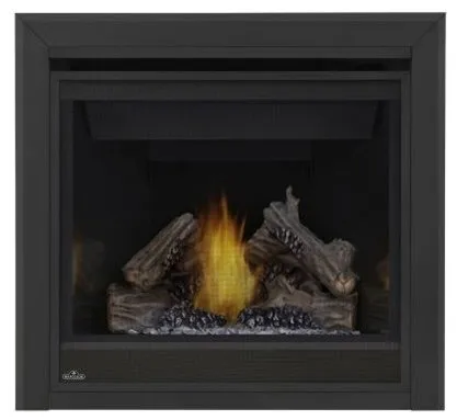 Napoleon B36 Ascent Elec. Fireplace w/Liner & Premium Trim Kit - NG