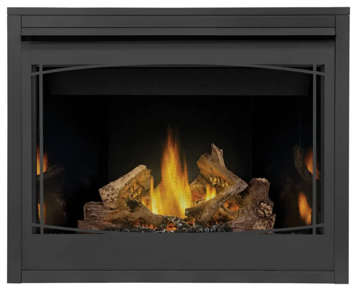 Napoleon B42 Ascent MV Fireplace w/Porcelain Panels & Zen Front - NG - Image 1