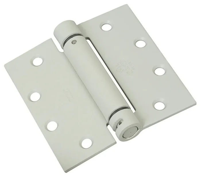 National Hardware 2060R Spring Hinge, Prime Coat, Steel, 4.5" - Image 1