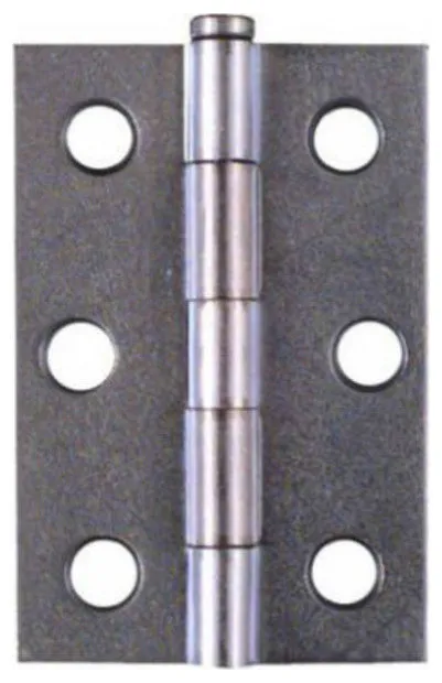 National Hardware N141-945 Light Narrow Hinge, 2.5"x1-11/16", Zinc, 2-Pack