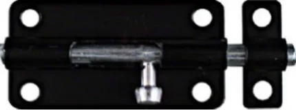 National Hardware® N151-621 Barrel Bolt, 4", Black