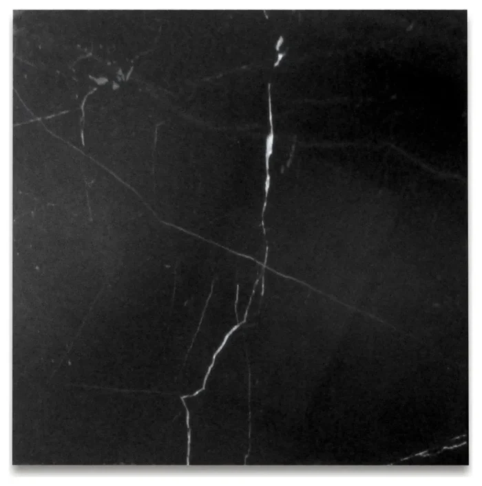 Nero Marquina Black Marble 12x12 Tile Honed, 100 sq.ft. - Image 1