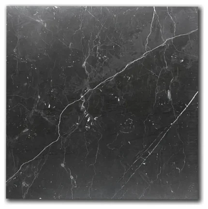 Nero Marquina Black Marble 24x24 Tile Honed, 100 sq.ft.