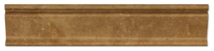 Noce Travertine Honed Crown - Mercer Molding Trim