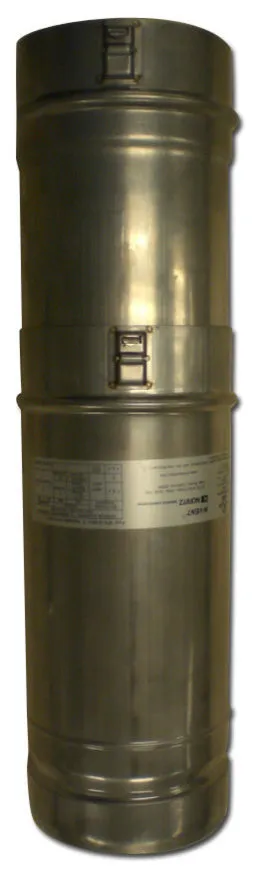 Noritz VP4-9.4ADJUST 4" Diameter / 9.4" Adjustable Straight - Stainless Steel