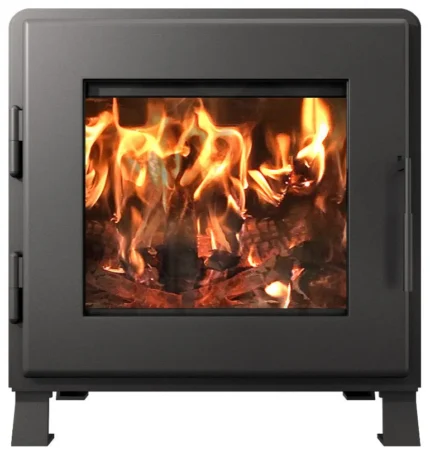 Nova Wood Stove, Charcoal with Room Blower Fan