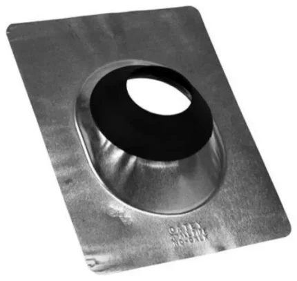 Oatey 11841 Galvanized No-Calk Roof Flashing, 1-1/2"