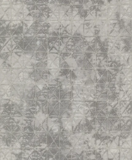 Odell Slate Antique Tiles Wallpaper, Sample