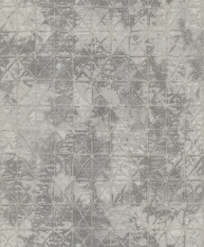 Odell Slate Antique Tiles Wallpaper, Sample - Image 1