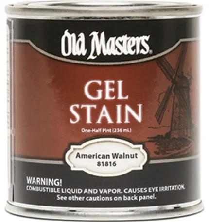 Old Masters 81816 0.5 Pint. American Walnut Gel Stain Classics