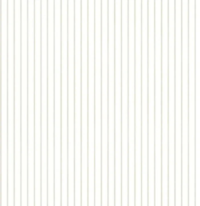 Oliver Taupe Simple Stripe Wallpaper Bolt - Image 1