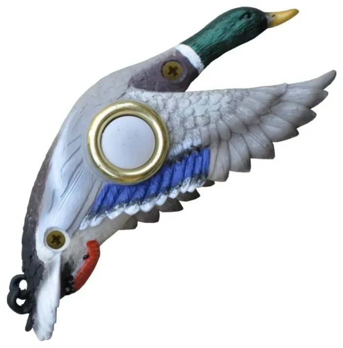 Painted Duck Mallard Doorbell - Image 1