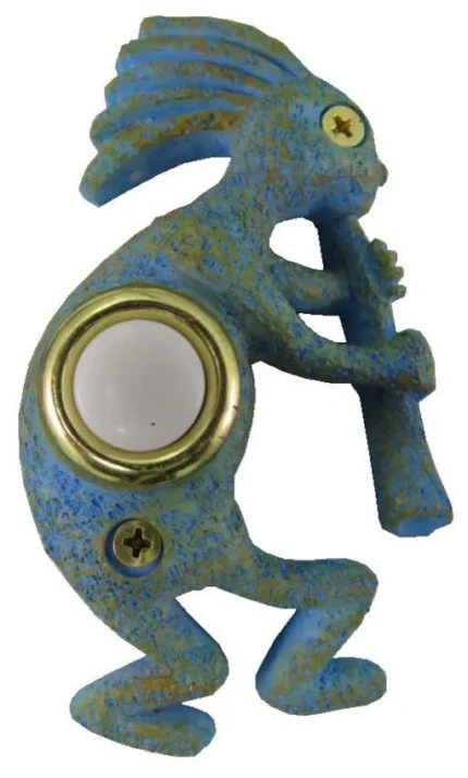 Painted Kokopelli Doorbell