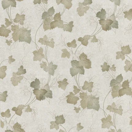 Palmate Brown Leaf Wallpaper, Sample