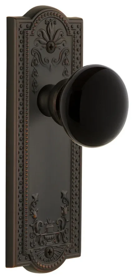 Parthenon Plate Passage Coventry Knob, Timeless Bronze, 852590