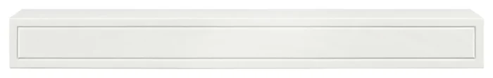 Pearl Mantels White Sarah Mantel Shelf, 48-Inch, Paint, 48 Inch( Pack of 2 ) - Image 1