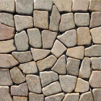 Pebble Mosaic Rosso Small Sample