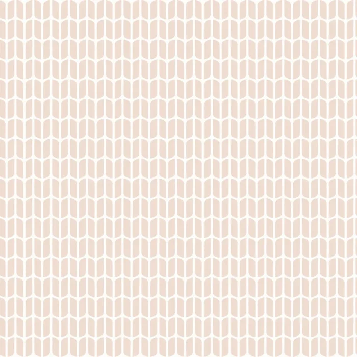Petal Blush Geometric Wallpaper, Sample - Image 1