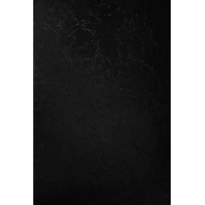 Plain Contemporary Shimmer charcoal black Faux Silk Fabric Textured Wallpaper 3D, 8.5" X 11" Sample - Image 1