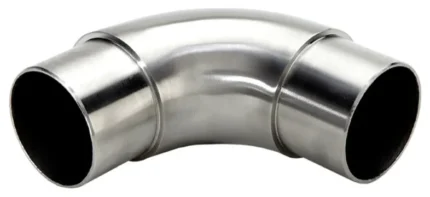 Polished Stainless Steel Flush Radius Ell 1-1/2" OD