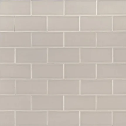 Portico Pearl 4x12 Glossy Subway Tile, Sample