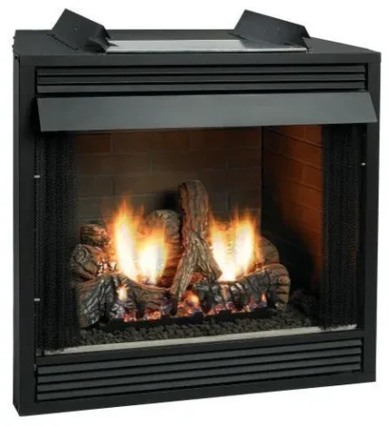 Premium 36 VF L-Face Firebox, SCO Logset & MV Slope Glaze Burner - LP