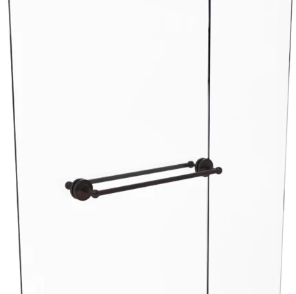 Prestige Regal 24" Back to Back Shower Door Towel Bar, Venetian Bronze
