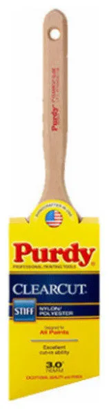 Purdy® 144080115 Clearcut Dale Angular Trim Brush, 1-1/2"