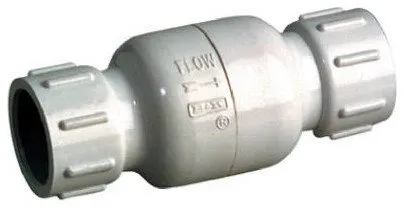 Pvc Check Valve White 1"